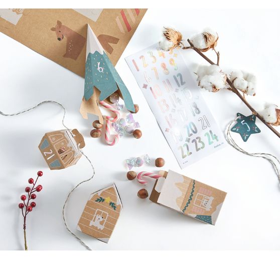 Set calendrier de l'Avent « Snow Village »