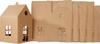 Kraft cardboard houses