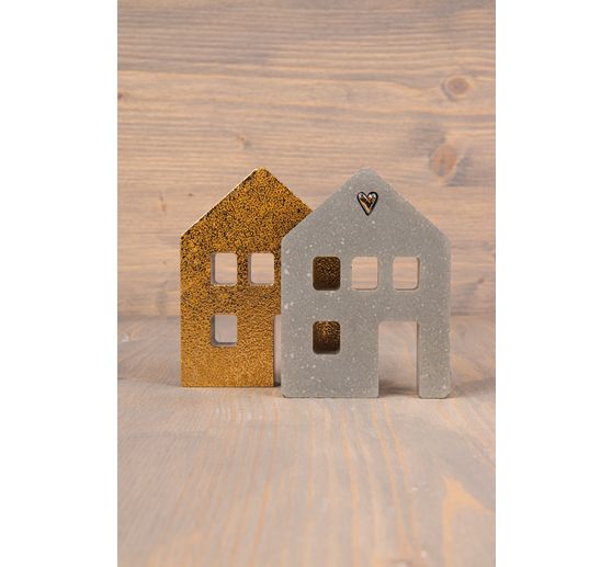 Moule en silicone « Maisons lumineuses »