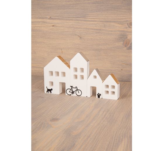 Moule en silicone « Maisons lumineuses »