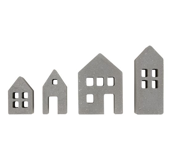 Moule en silicone « Maisons lumineuses »