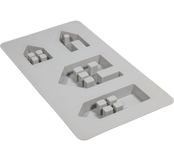 Moule en silicone « Maisons lumineuses »