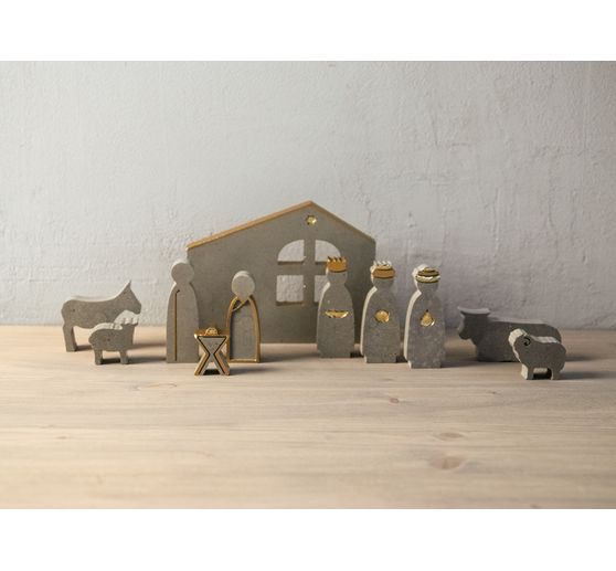 Moules en silicone « Crèche »