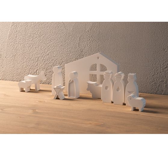 Moules en silicone « Crèche »