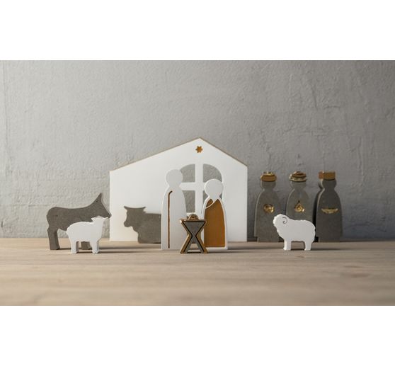 Moules en silicone « Crèche »