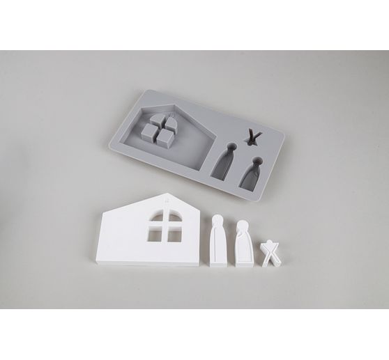 Moules en silicone « Crèche »