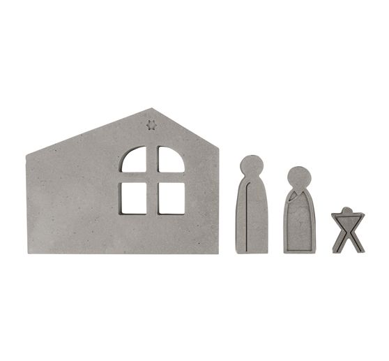 Moules en silicone « Crèche »
