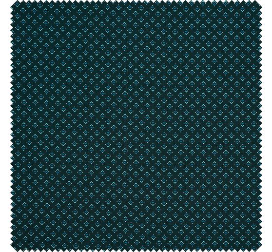 Tissu coton au mètre « Brilliant », Géo vert