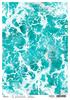 Soie de paille à motifs « Aquaholic »