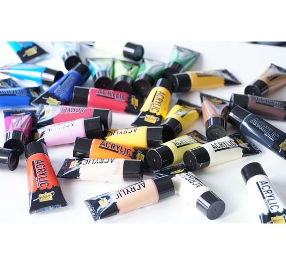 SOLO GOYA Acrylic, 48 tubes de 20 ml