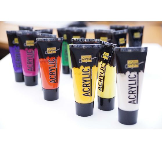 SOLO GOYA Acrylic, 48 tubes de 20 ml