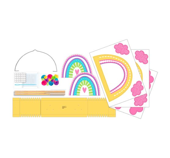 Kit créatif lanterne « Cute Rainbow »