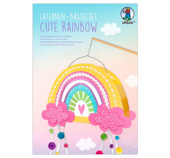 Kit créatif lanterne « Cute Rainbow »