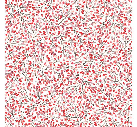 Bloc de papier scrapbooking « XMAS Berries »