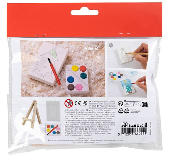 Mini Craft kit elf door "Artist"