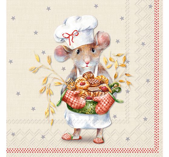 Napkin "Mouse baker"