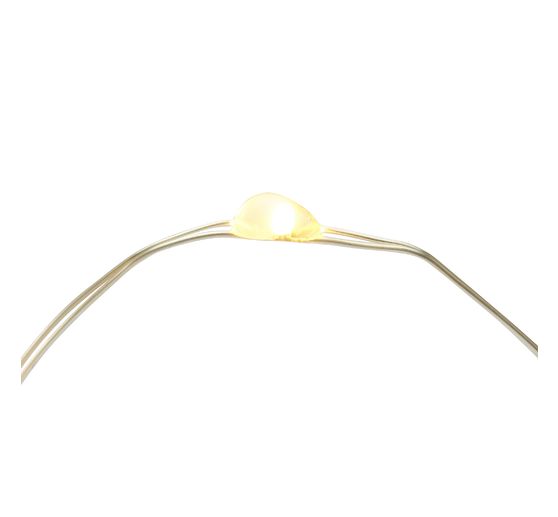 Guirlande lumineuse micro-LED d'extérieur, avec télécommande, 100 LED