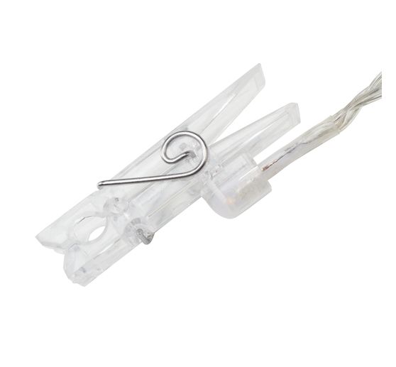 Guirlande lumineuse LED avec 24 pinces photo