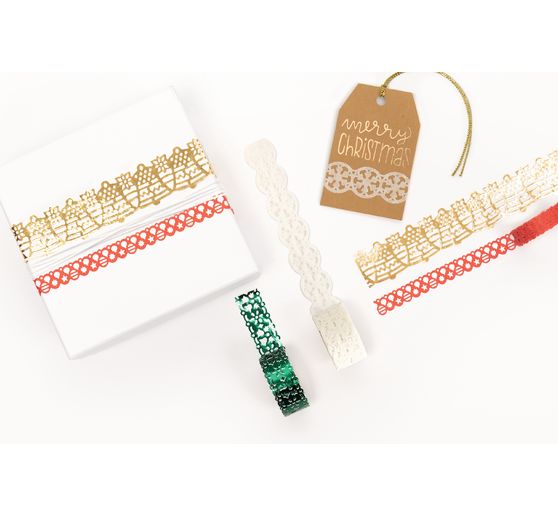 Paper borders "Xmas"