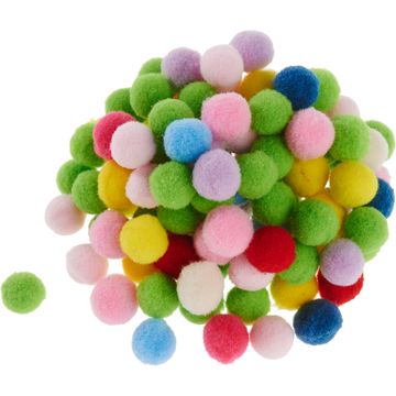 240 Pompons En Feutre Pastel - 15 Mm - Lot De Pompons Colorés Pour Bricolage, Déco De Noël, Pâques, Mariage