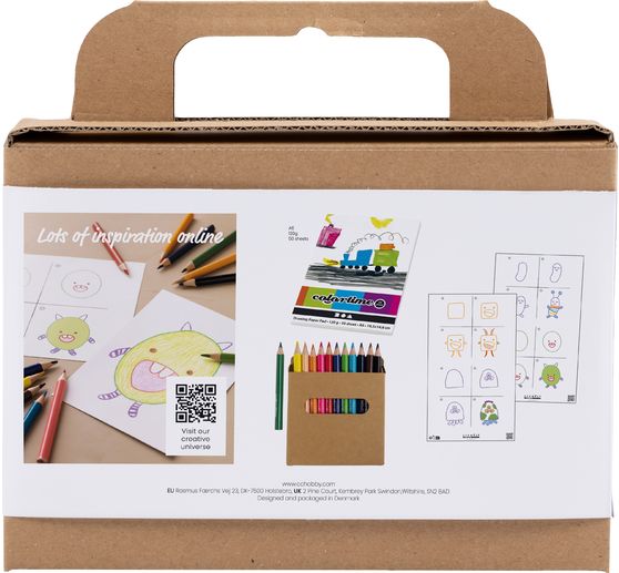 Mini-kit créatif dessin « Monstre »
