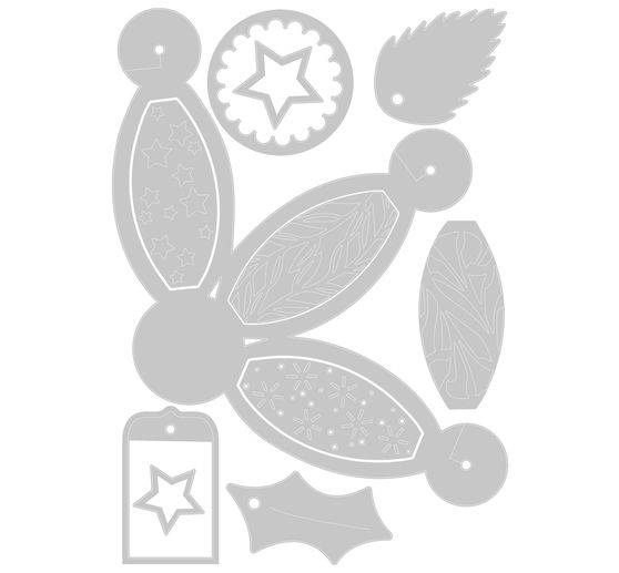 Gabarit d’estampe Sizzix Thinlits « Lanterne 3D »