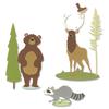 Gabarit d’estampe Sizzix Thinlits « Forest Animals #2 »