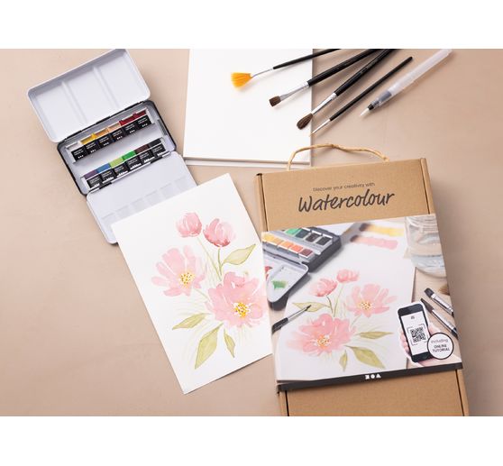 Kit de démarrage peinture aquarelle