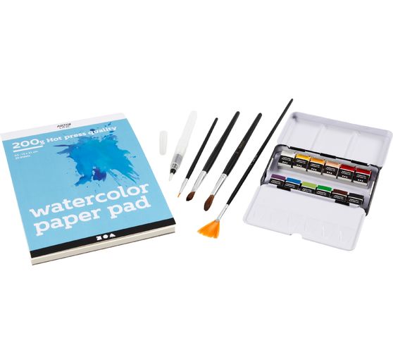 Kit de démarrage peinture aquarelle