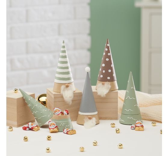 Boîtes en carton « Cône - Sapin »