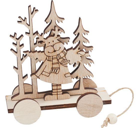 VBS Wooden building kit "Moose wagon"