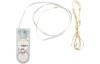 Micro LED light chain, with timer, gold colored wire, 10 LEDs