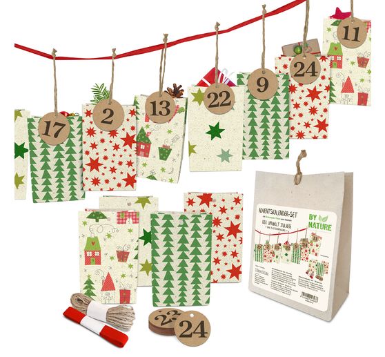Advent calendar set "By Nature"