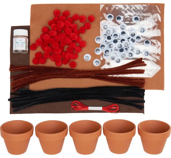VBS Craft kit "Terracotta pot elks"