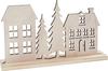 Déco en bois à emboîter VBS « Maisons et sapins »