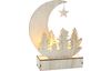 VBS Wooden decoration "Snowman in the moon"