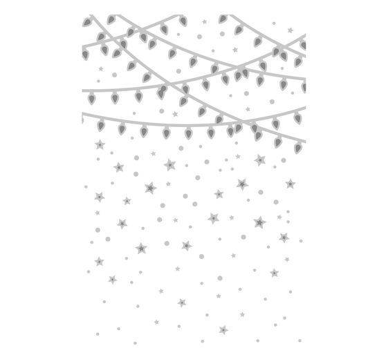 Gabarit d’embossage multi-niveaux Sizzix « Stars and Lights »