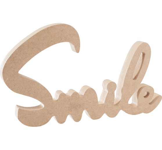 Inscription « Smile »