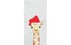 Mouchoirs en papier « Père Noël girafe »