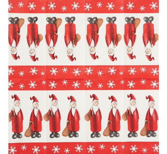 Mouchoirs en papier « Santas at work »