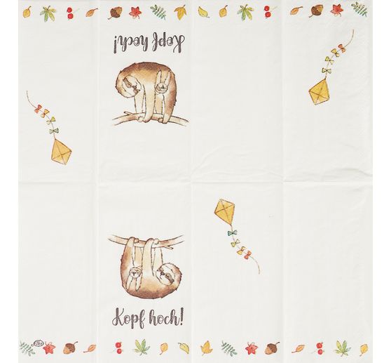 Mouchoirs en papier « Courage »