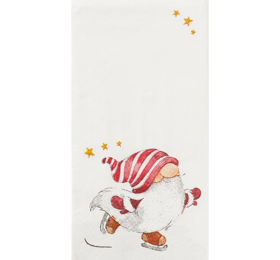 Paper handkerchiefs "Gnome on the ice"