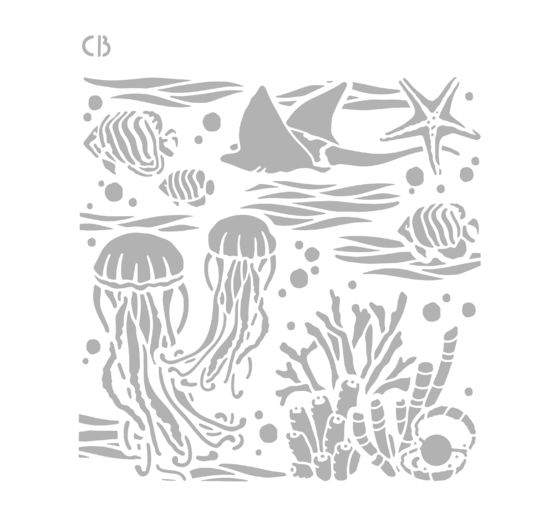 Stencil "Underwater"