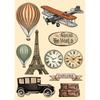 Motifs découpés au laser « Around the World »