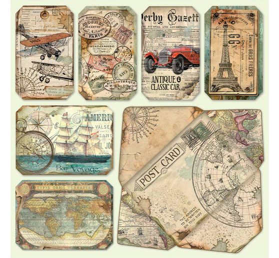 Bloc de scrapbooking « Around the World »