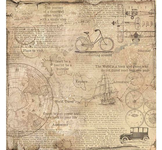 Bloc de scrapbooking « Around the World »