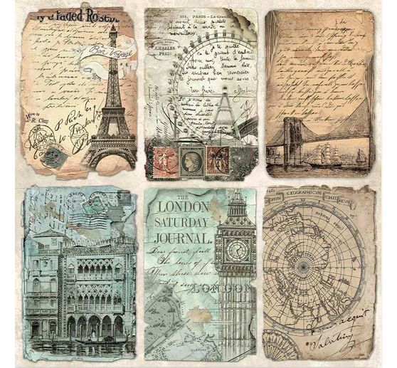 Bloc de scrapbooking « Around the World »