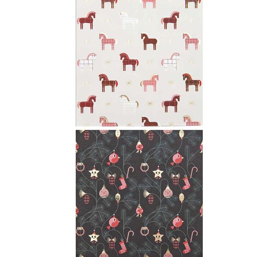 Folding paper "Christmas Rocks!", assorted