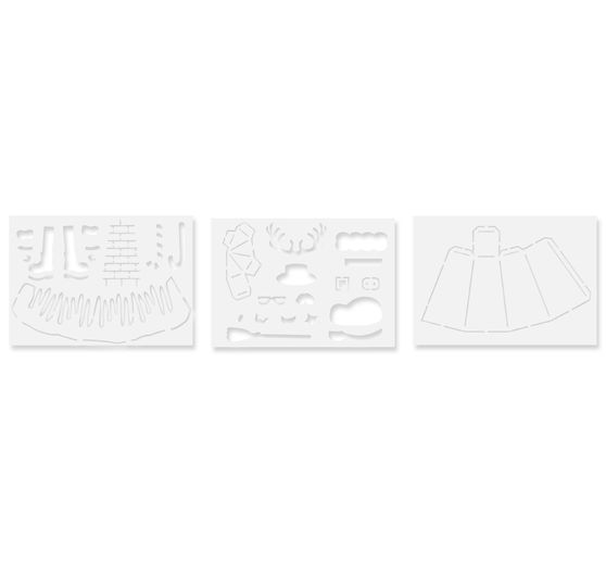 Set de gabarits VBS « Boîtes de Noël »