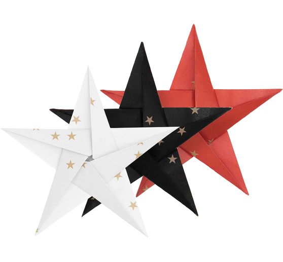 Feuilles de pliage « Étoiles d'or » 